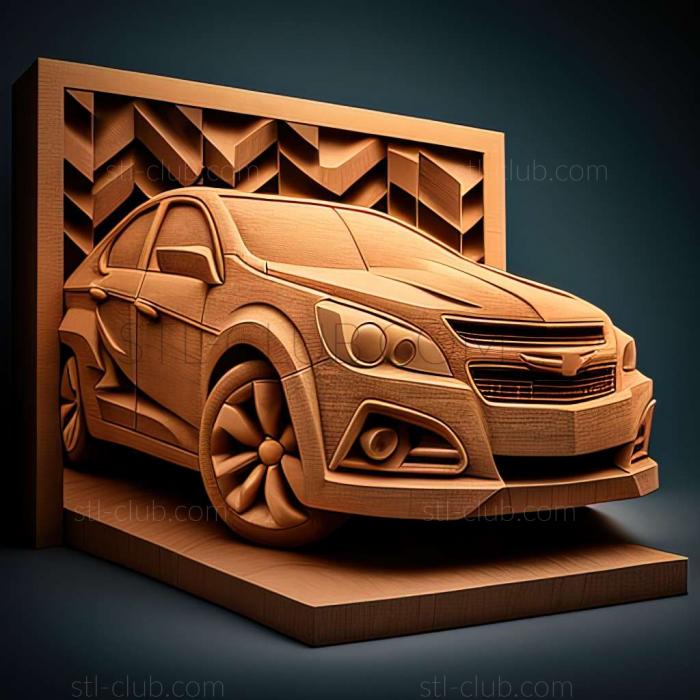 3D model Chevrolet Cobalt (STL)